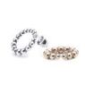 kolczyk, ETERNAL, silver earring
